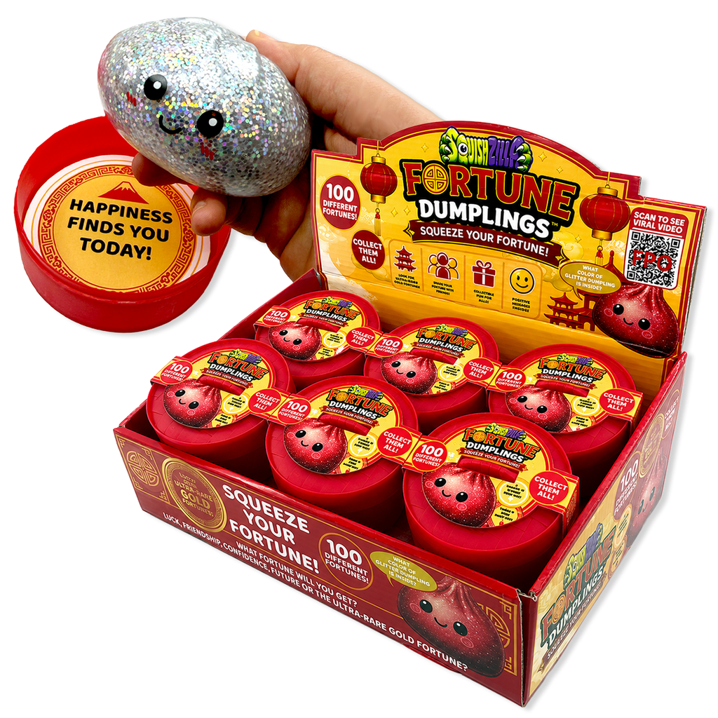 Fun Doh Mystery Fortune Cookie Squishy Dumpling