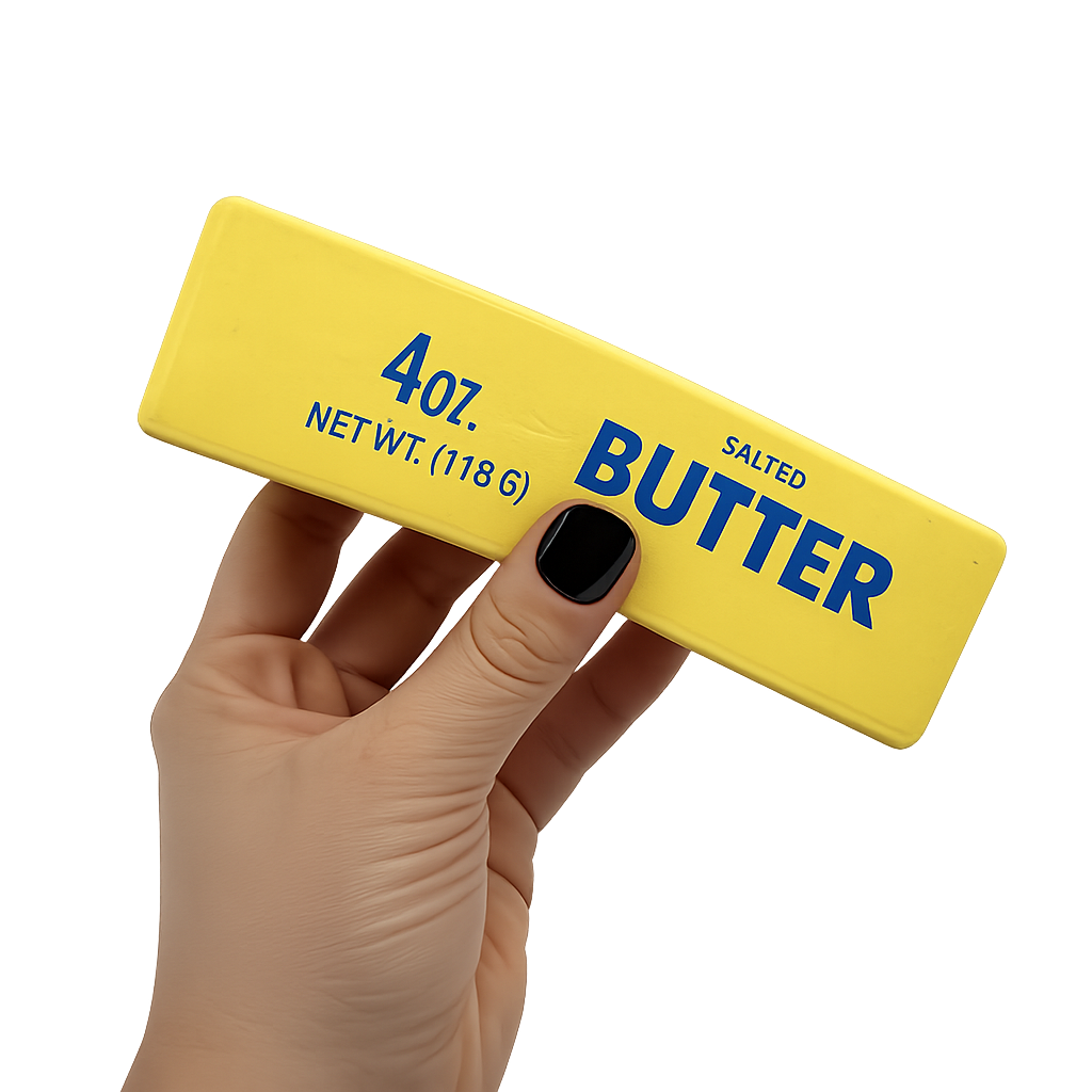 Fun Doh 6" Butter Stick Slow-Rise Squishy Toy
