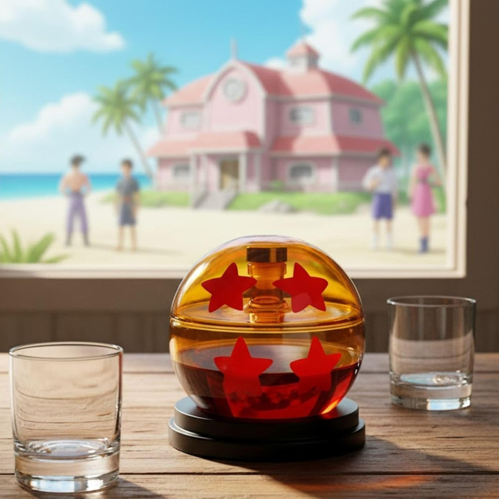 Crystal Glass Stars Balls Dragon Z Ball Decanter 750ml