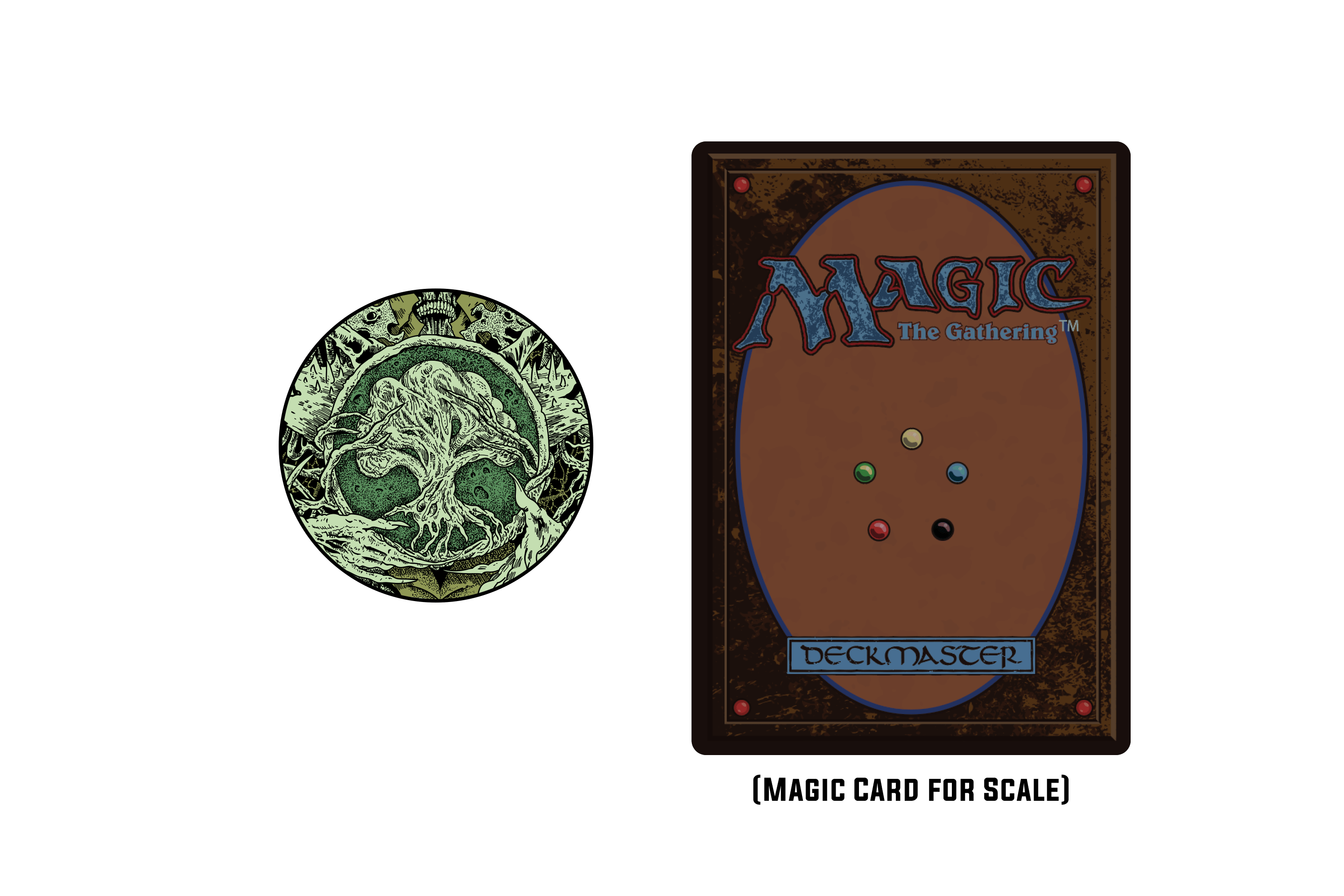 Magic: The Gathering - Infect Forest Pin