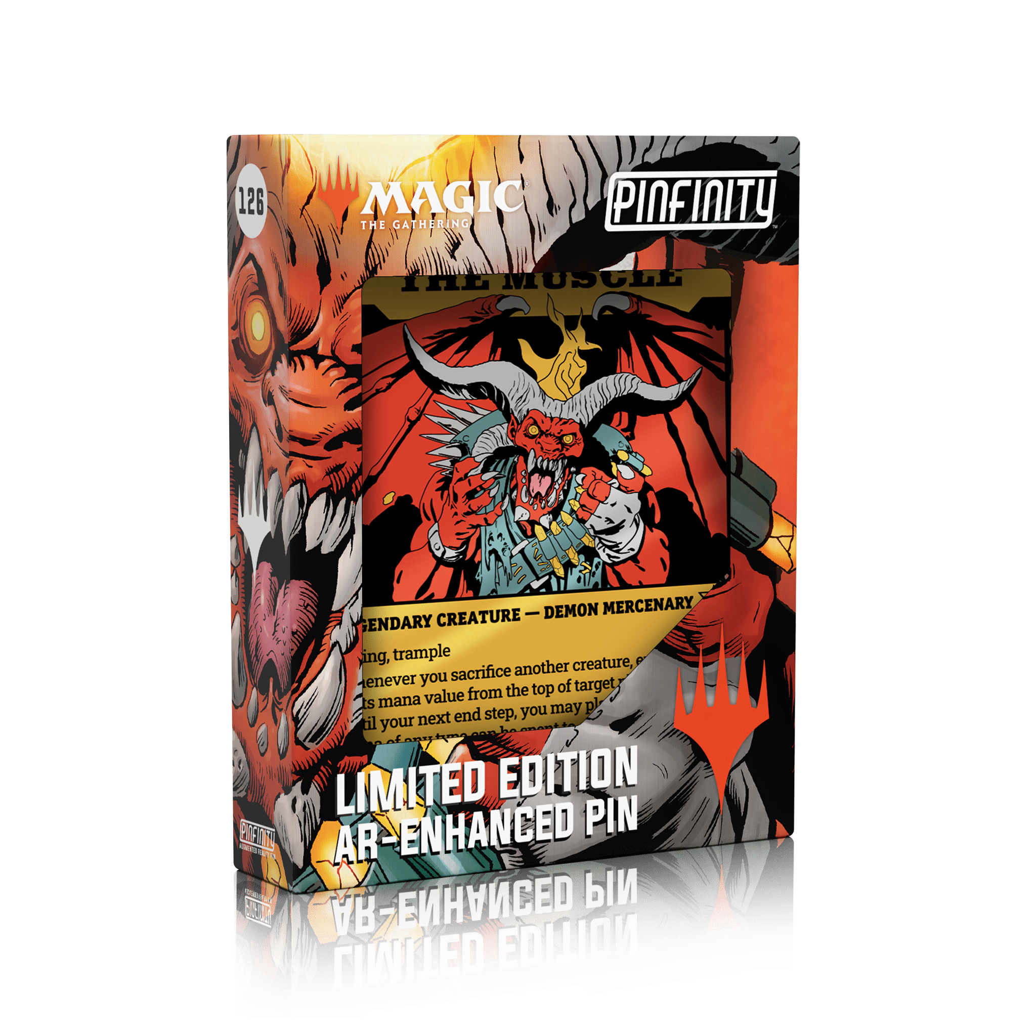 Magic: The Gathering - Rakdos, The Muscle AR Pin