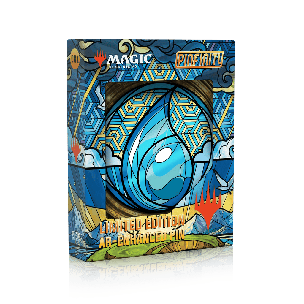Magic: the Gathering - Stained Glass Island Pin