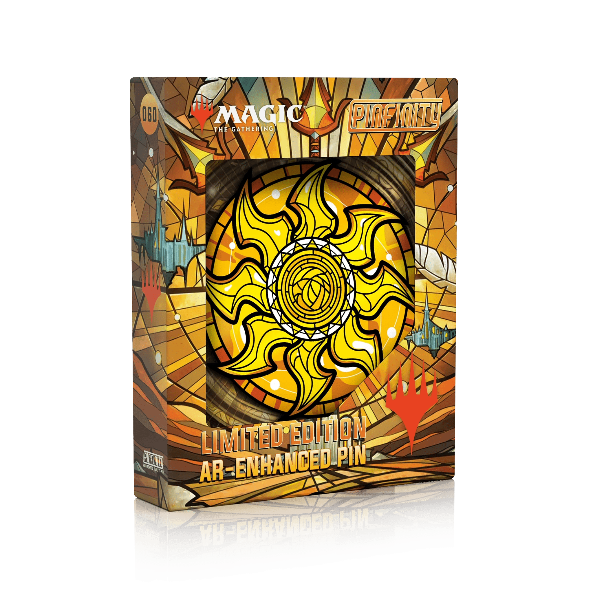 Magic: the Gathering - Stained Glass Plains Pin